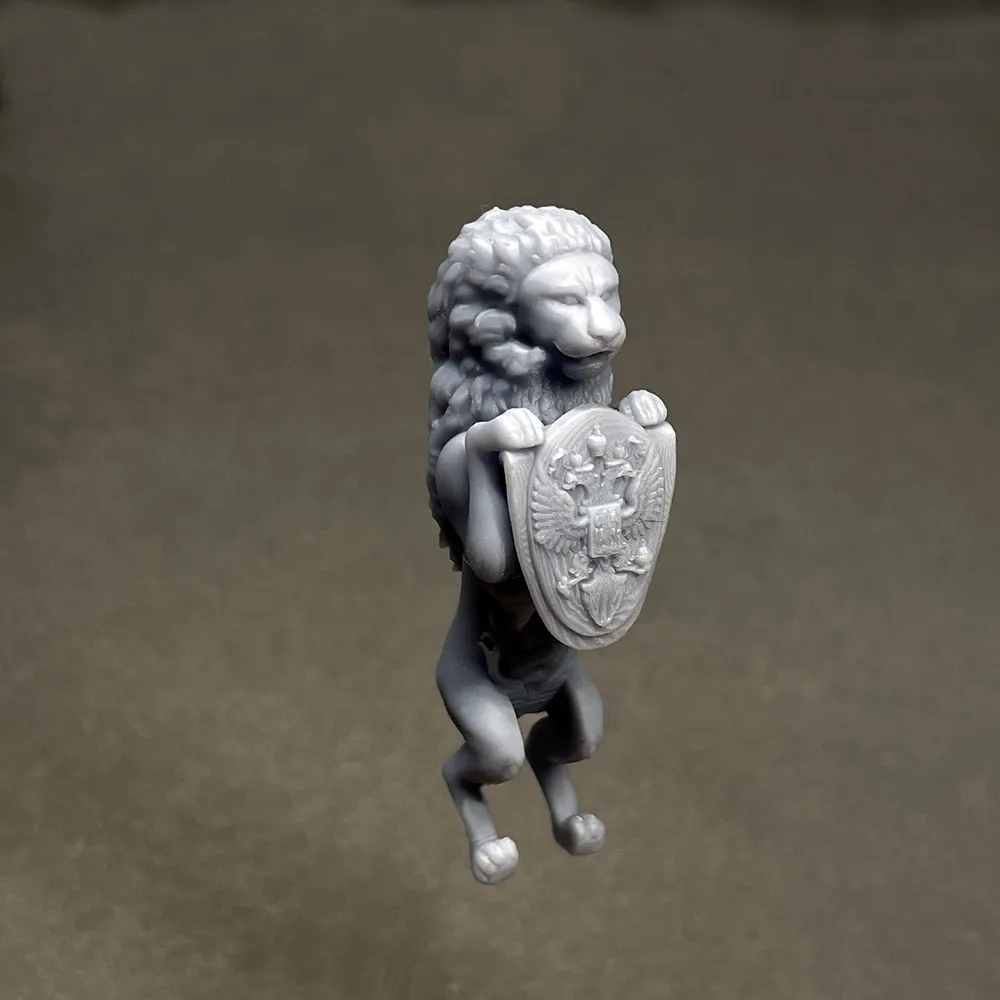 Носовая фигура Лев, пластик, 45 мм, масштаб 1:50 Носовая фигура Лев, пластик, 45 мм, масштаб 1:50