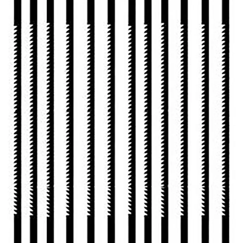 Пилки N3 для лобзика, мелкий зуб, для твердых материалов,12 шт Пилки N3 для лобзика, мелкий зуб, для твердых материалов,12 шт