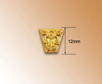 Декоративный элемент, якорь, 12 мм, металл