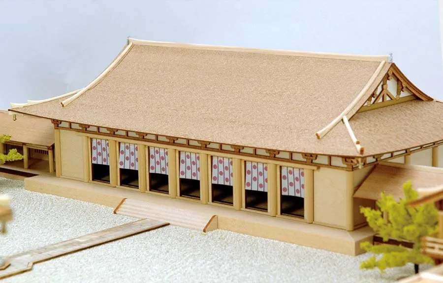 Диорама Horyu-Ji, западная часть Диорама Horyu-Ji, западная часть