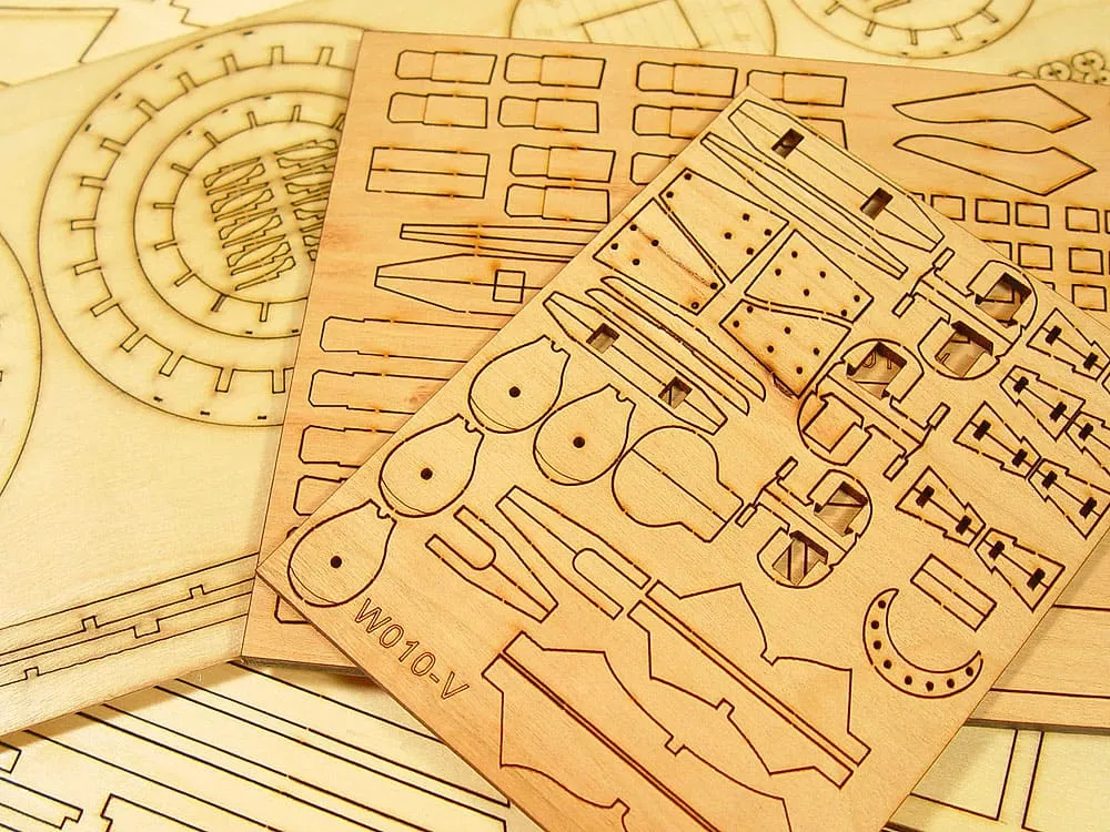 модель корабля для сборки Ingermanland (улучшенная версия)