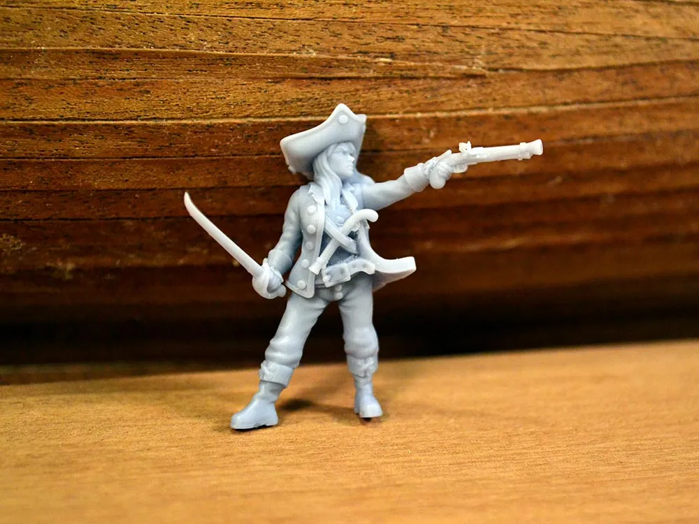 Фигурка пиратки "Бонни Эн", 40мм