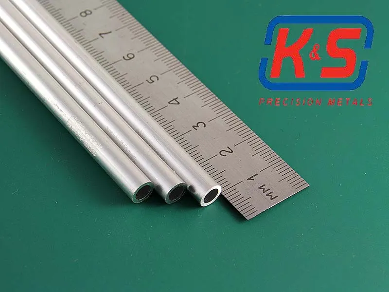 Алюминиевая трубка 4,8х0,88 мм, 1 шт