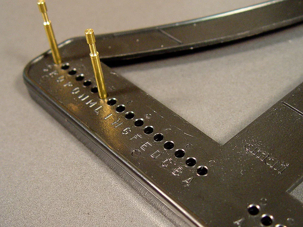 Трапециевидный шаблон для вант