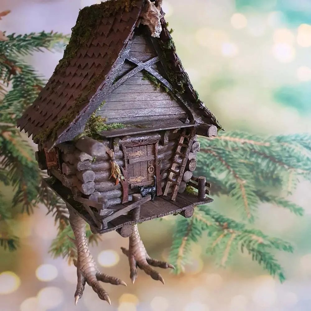 Ёлочная игрушка Избушка на курьих ножках, 140 деталей Ёлочная игрушка Избушка на курьих ножках, 140 деталей