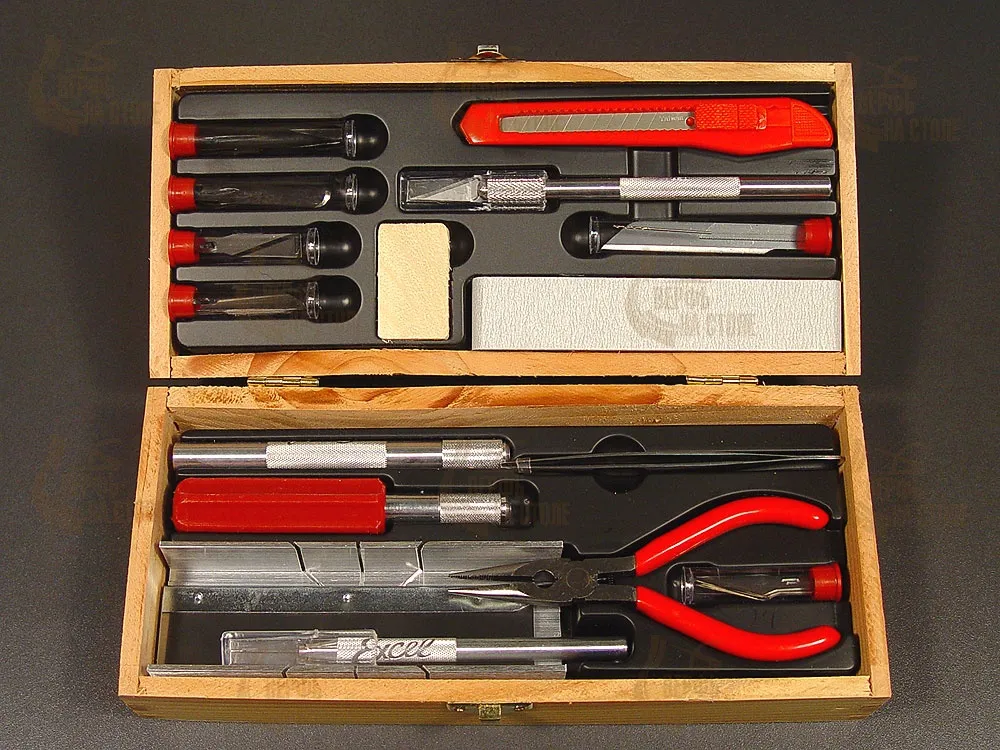 Шикарный набор инструментов для судомоделиста Deluxe