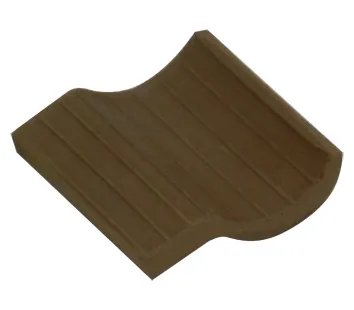 Черепица черная, масштаб 1:10, 25 шт