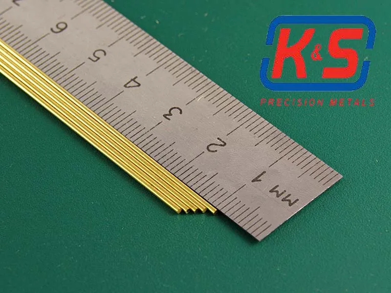 Пруток латунный 1 мм, 5 шт