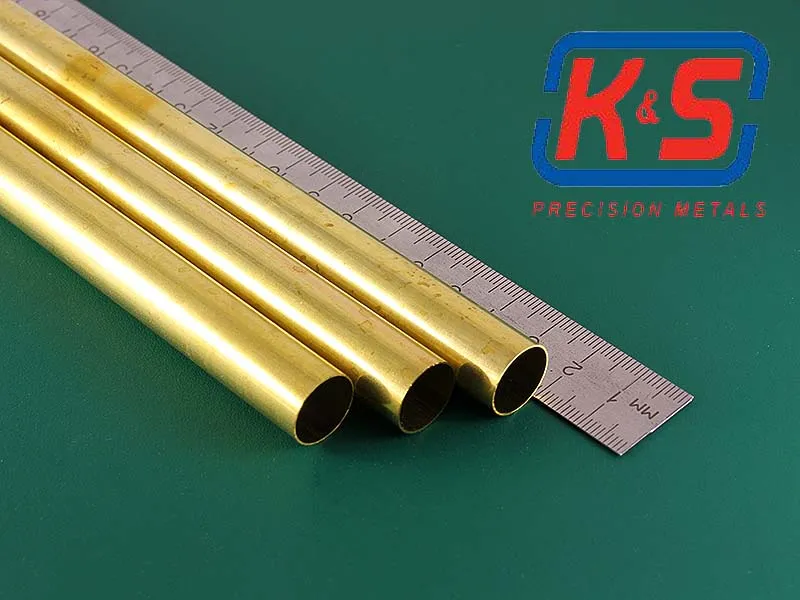 Латунная трубка 14,3х0,36 мм, 1 шт