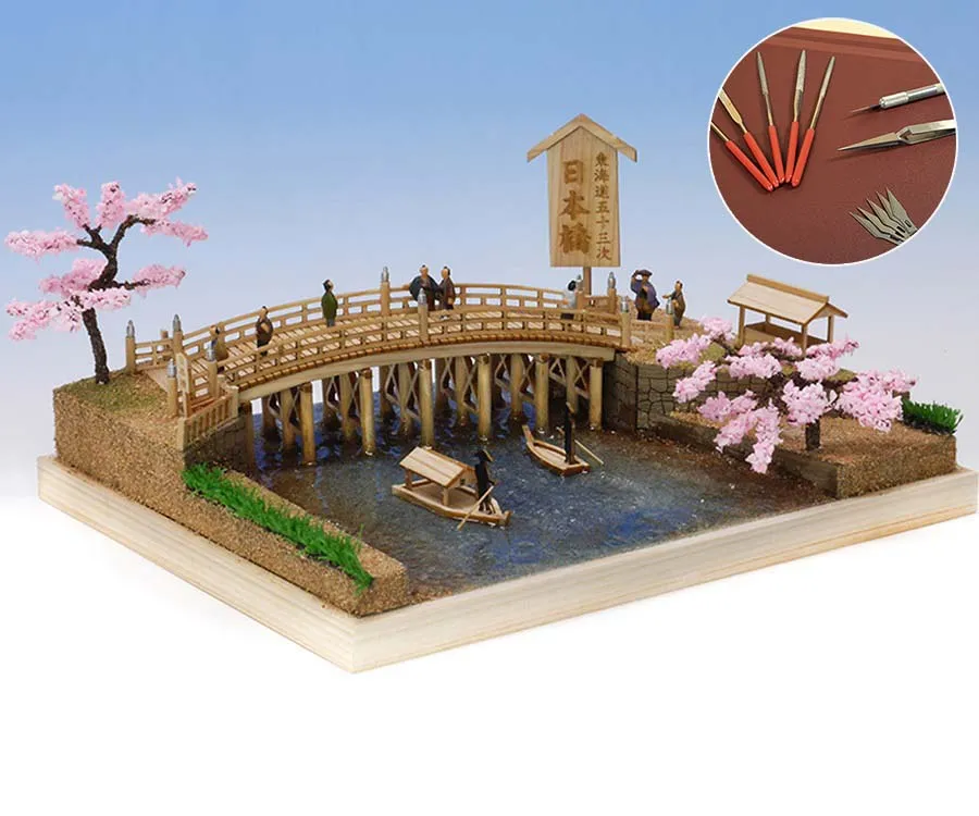 Мост Tokaido Nippon-Bashi + (Стартовый набор инструментов)