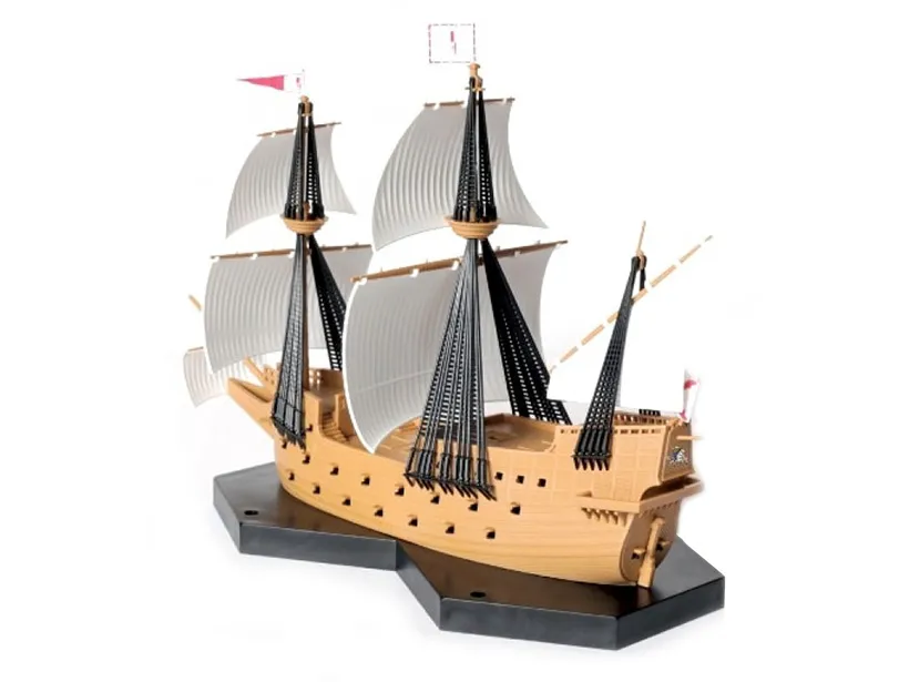 Флагман непобедимой армады Галеон "Сан-Мартин" (сборка без клея) Флагман непобедимой армады Галеон "Сан-Мартин" (сборка без клея)