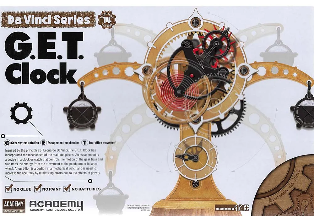 Часы G.E.T., серия "Да Винчи"