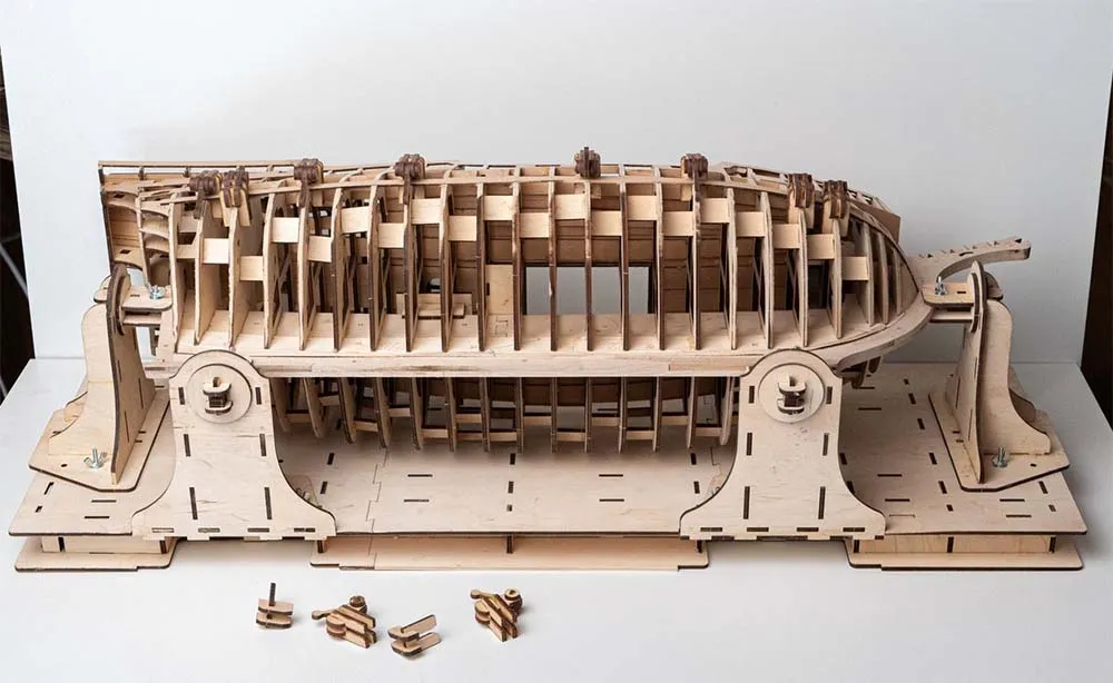 Стапель для "San Bartolome" Стапель для "San Bartolome"