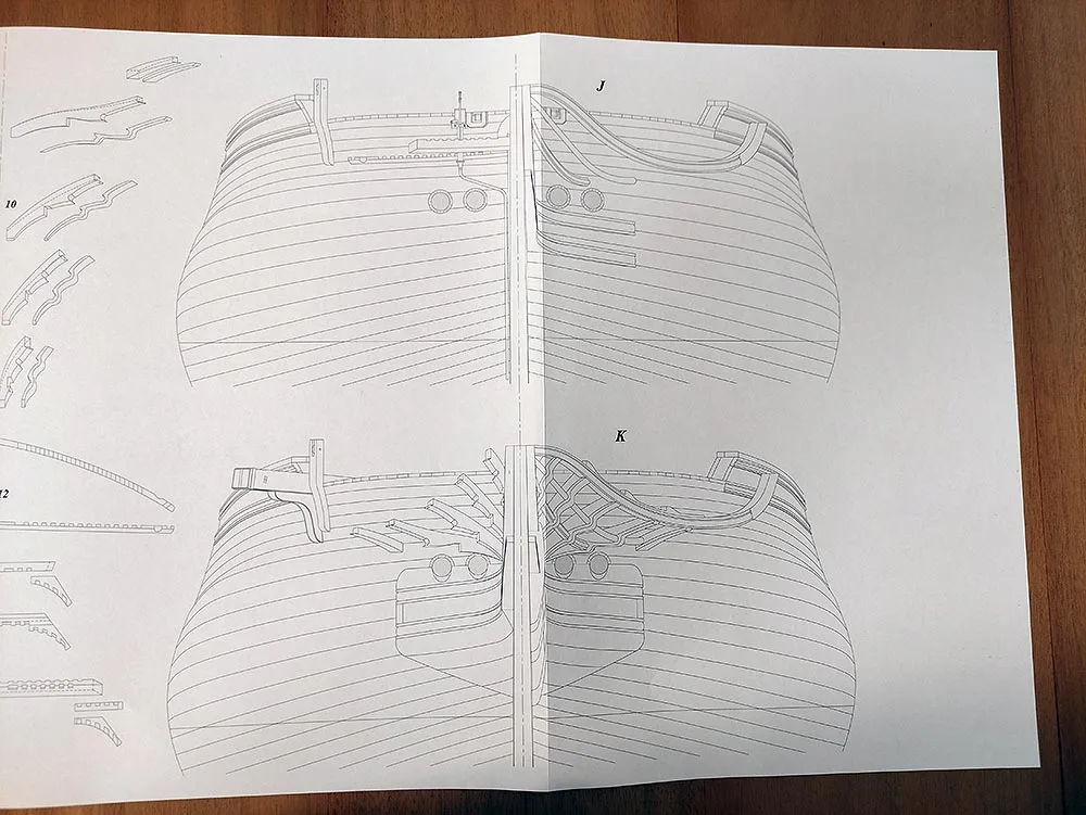 Egyptienne, 1799 + чертежи