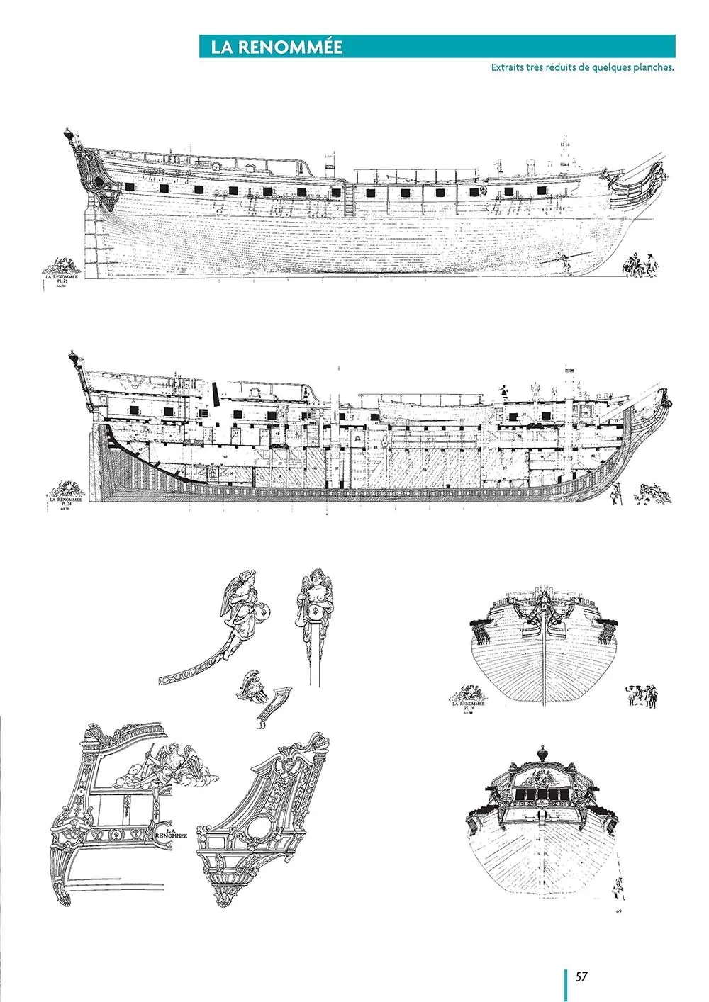 La Renommee, 1744 + чертежи La Renommee, 1744 + чертежи