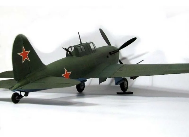 Модель из картона Штурмовик (опытный)