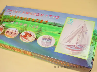 модель корабля для сборки Yacht Sweden модель корабля для сборки Yacht Sweden