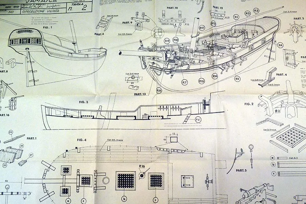 Чертежи Jamaica