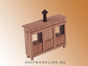 Нактоуз сборный, 2-компасный