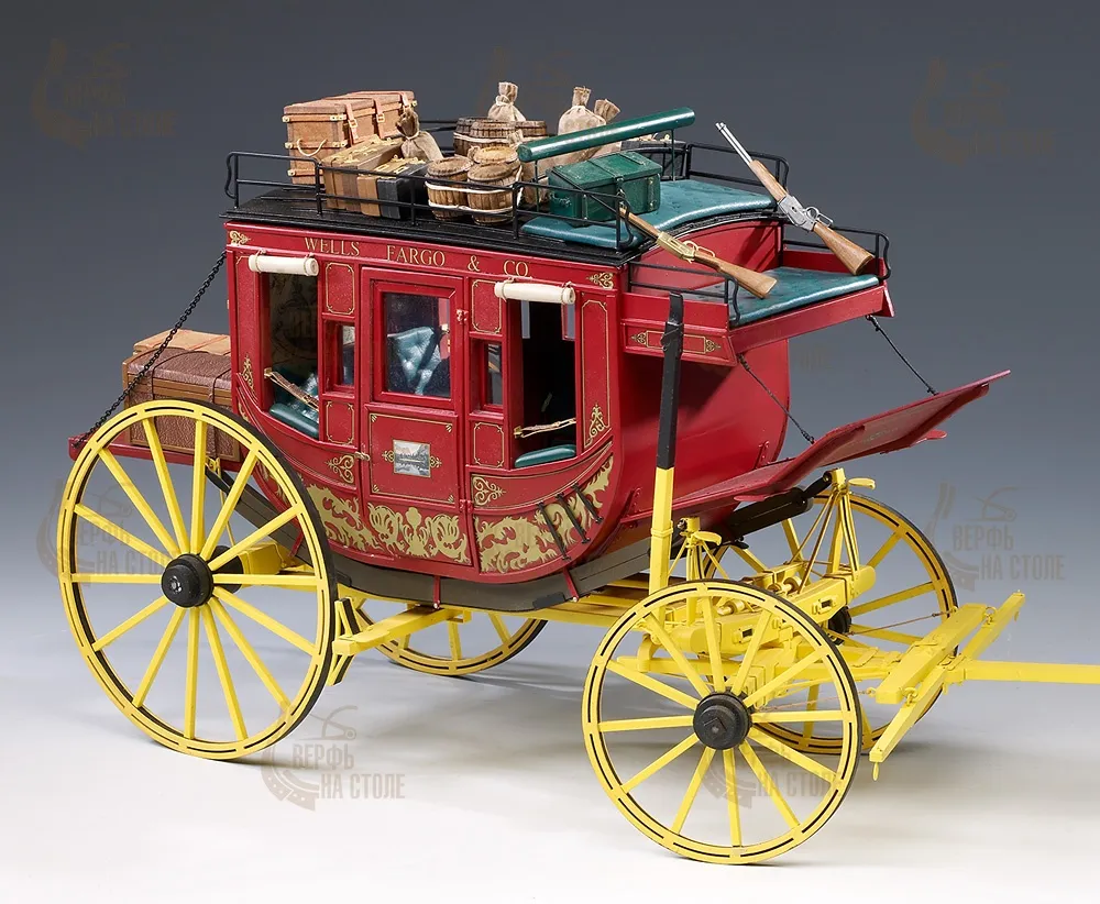 Сборная модель Дилижанс Сборная модель Дилижанс