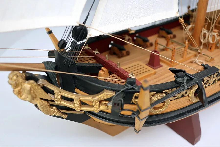 деревянная модель парусника Charles Royal Yacht 1674 деревянная модель парусника Charles Royal Yacht 1674