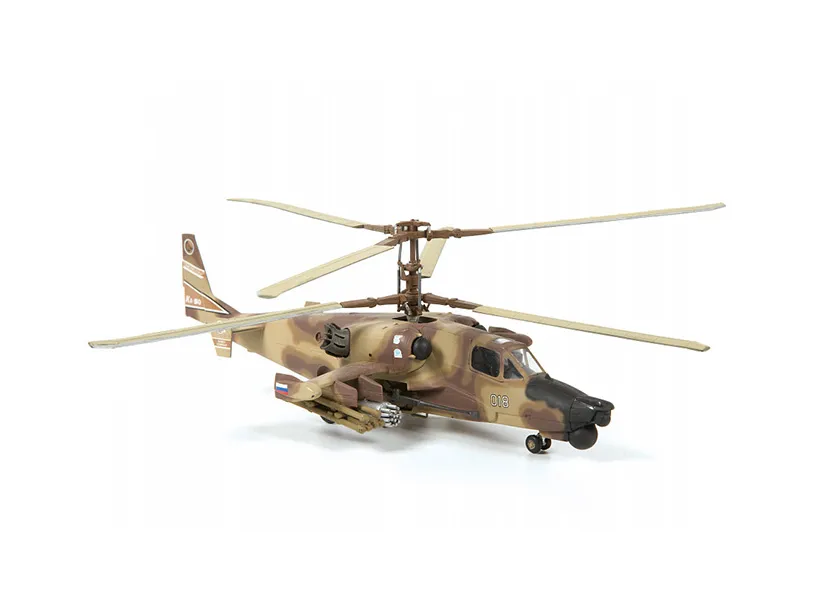 Российский ударный вертолет "Черная акула" (подарочный набор) Российский ударный вертолет "Черная акула" (подарочный набор)