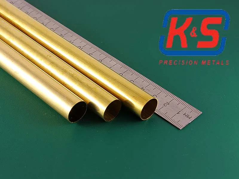 Латунная трубка 15х0,36 мм, 1 шт