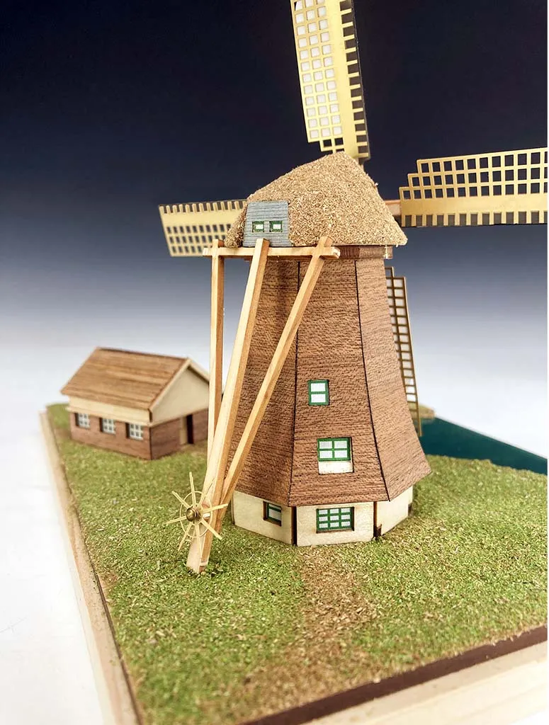 Деревня Kinderdijk