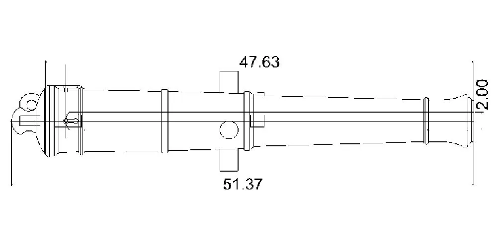 Ствол пушки тип Blomefield, герб Георг 3, 6 фунтов, масштаб 1:48, длина 51,4 мм, 2 шт Ствол пушки тип Blomefield, герб Георг 3, 6 фунтов, масштаб 1:48, длина 51,4 мм, 2 шт