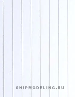 Кровля, шаг 9,5 мм, лист 15х30 см Кровля, шаг 9,5 мм, лист 15х30 см