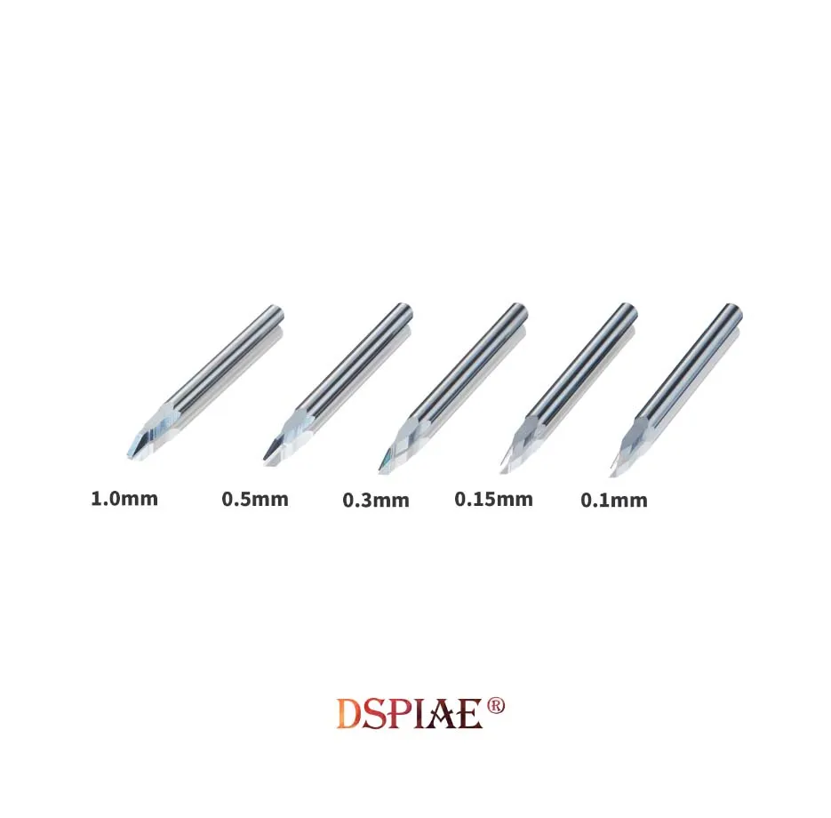 Скрайбер с 5 сменными лезвиями от 0,1 до 1 мм Скрайбер с 5 сменными лезвиями от 0,1 до 1 мм