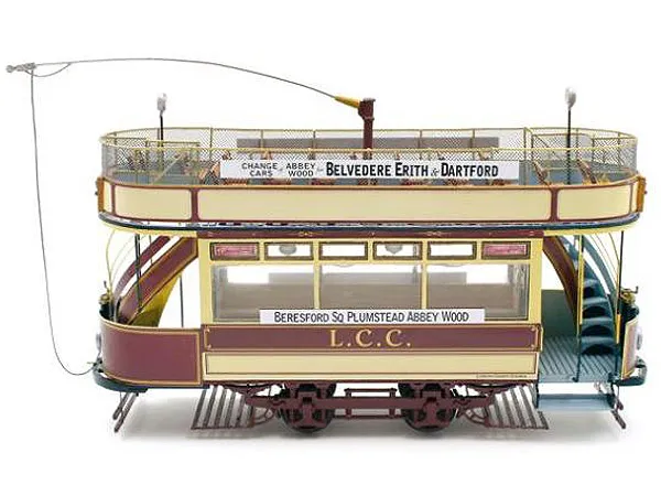 модель трамвая Модель трамвая LONDON L.C.C.106 модель трамвая Модель трамвая LONDON L.C.C.106