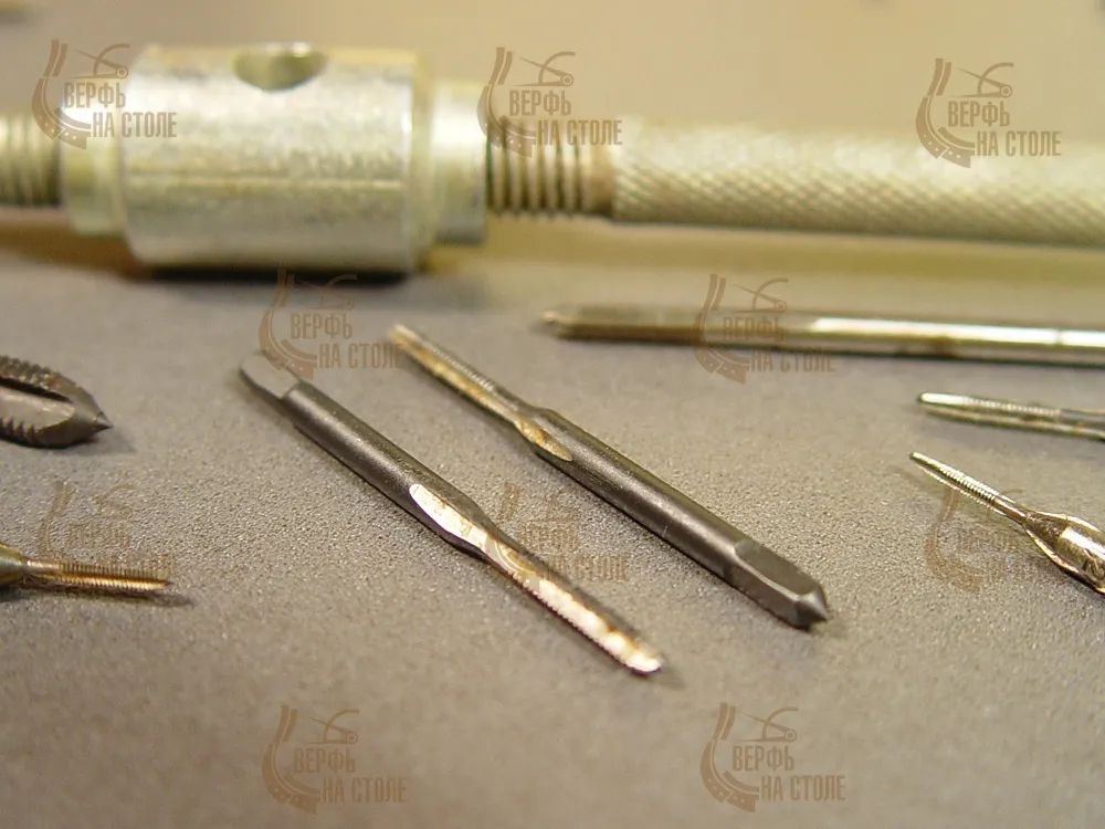 Метчик ручной, М1,6х0,35 Метчик ручной, М1,6х0,35