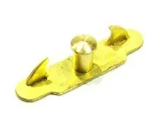 Киповая планка с битенгом, 11,5х3 мм, латунь, 4 шт Киповая планка с битенгом, 11,5х3 мм, латунь, 4 шт