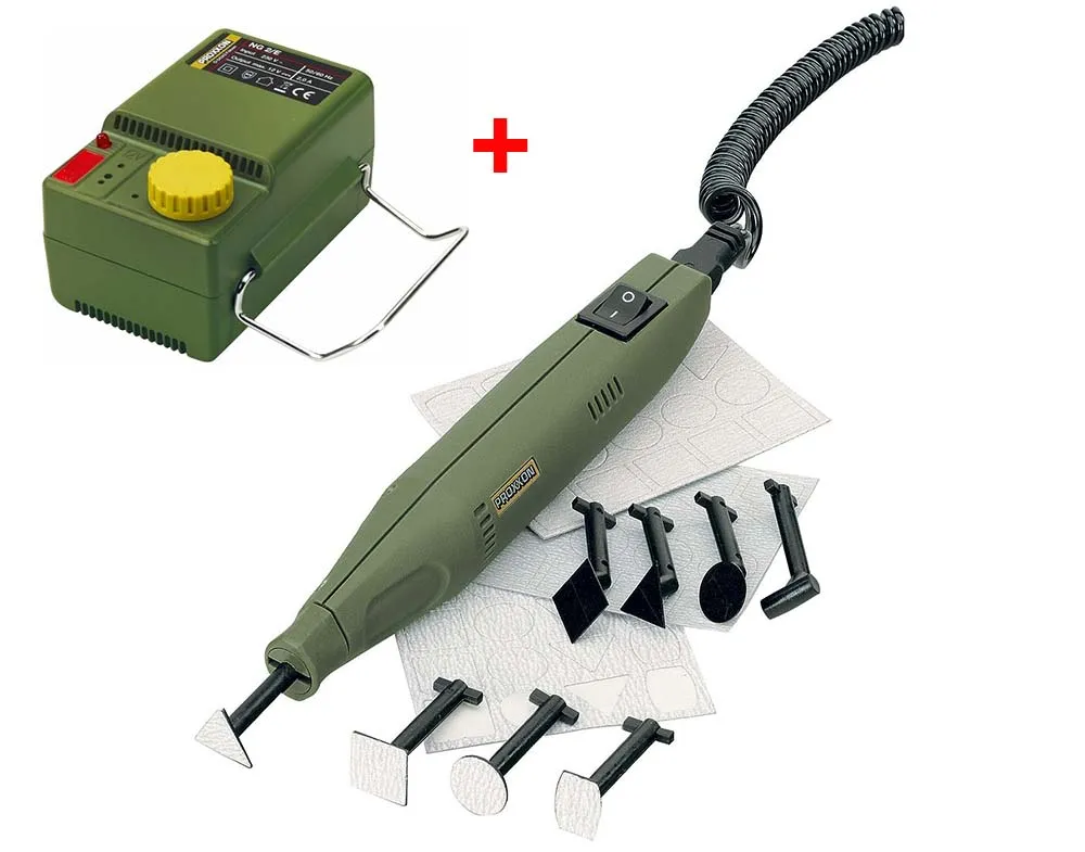 Линейная шлифмашинка Proxxon PS13 (28594) + регулируемый блок питания NG2/E (28707) 28594