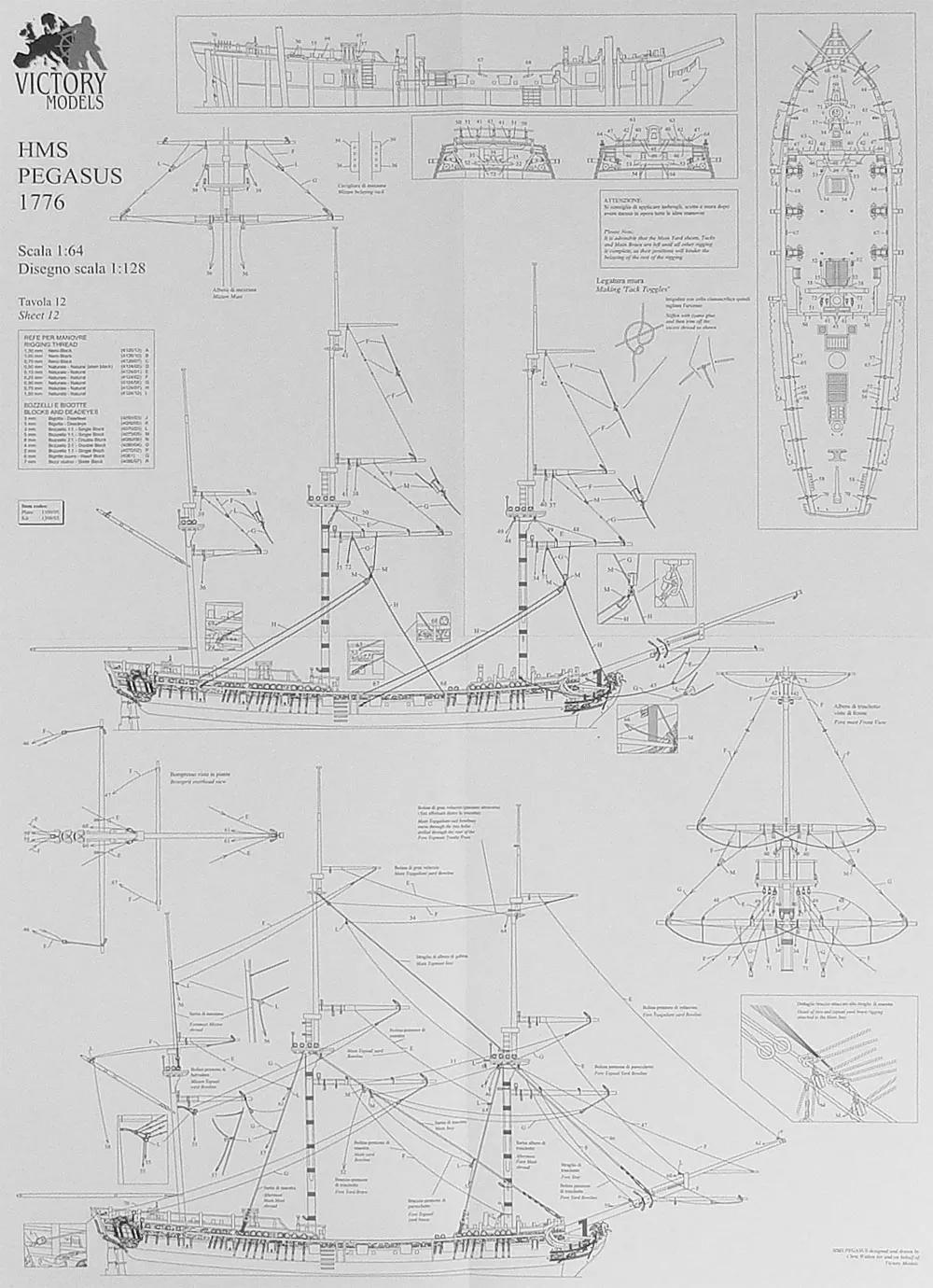 Чертеж корабля HMS PEGASUS Чертеж корабля HMS PEGASUS
