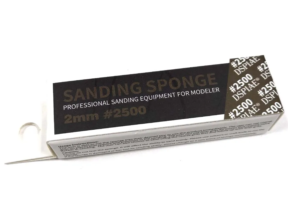 Шлифовальная губка 2 мм, зернистость 2500, 5 шт Шлифовальная губка 2 мм, зернистость 2500, 5 шт