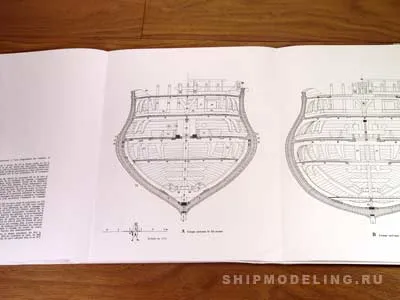 Полный комплект чертежей 74 gun ship, масштаб 1:48 Полный комплект чертежей 74 gun ship, масштаб 1:48