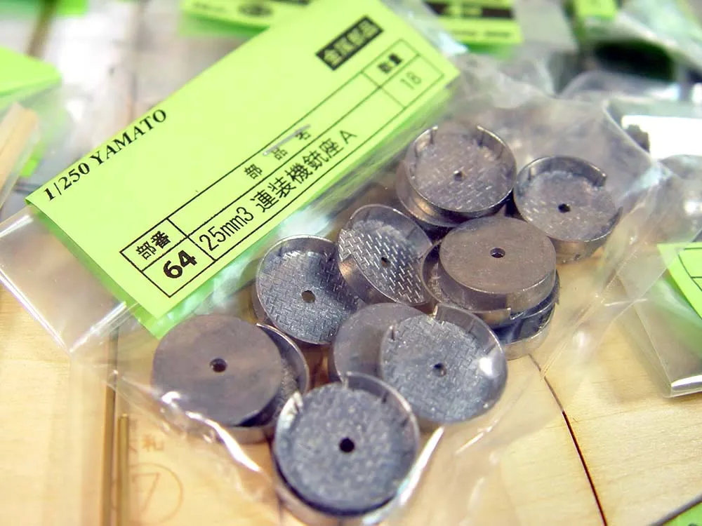 деревянная модель корабля Yamato