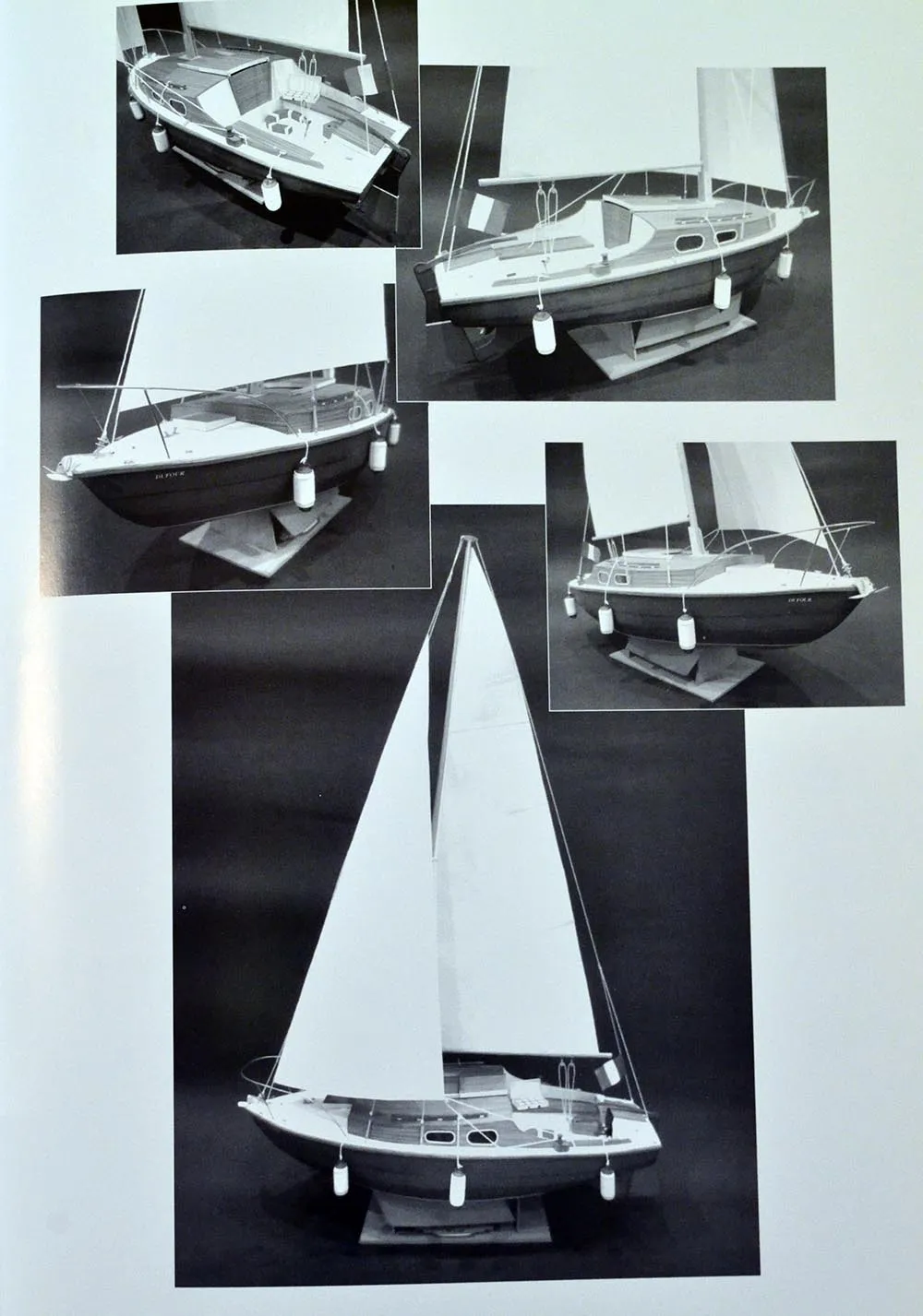 Модель из бумаги крейсерская яхта Модель из бумаги крейсерская яхта