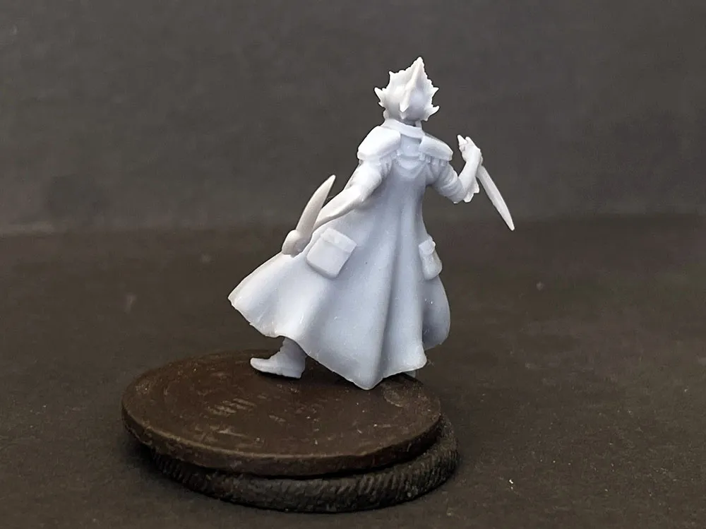 Фигурка пирата "Рыбоголов", смола, 36 мм