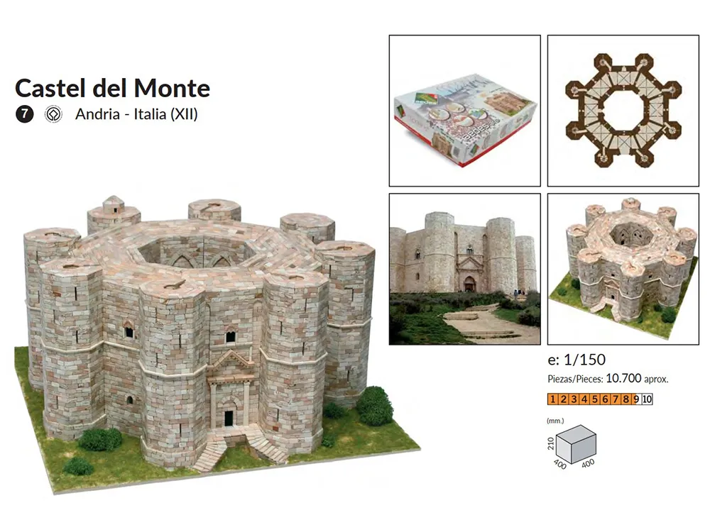 керамический конструктор купить Замок Del Monte