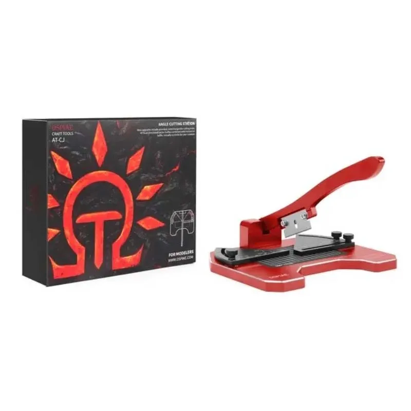 Резак с двумя угольниками и упором, металл