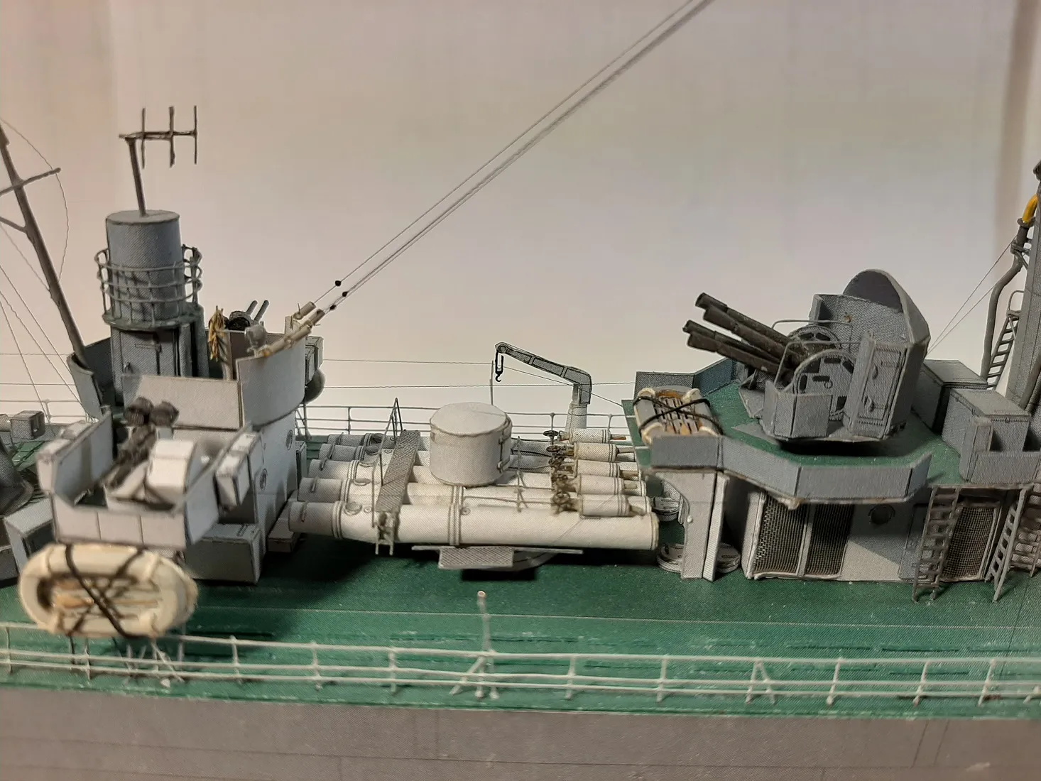 Модель корабля ORP "Piorun" - Верфь на Столе