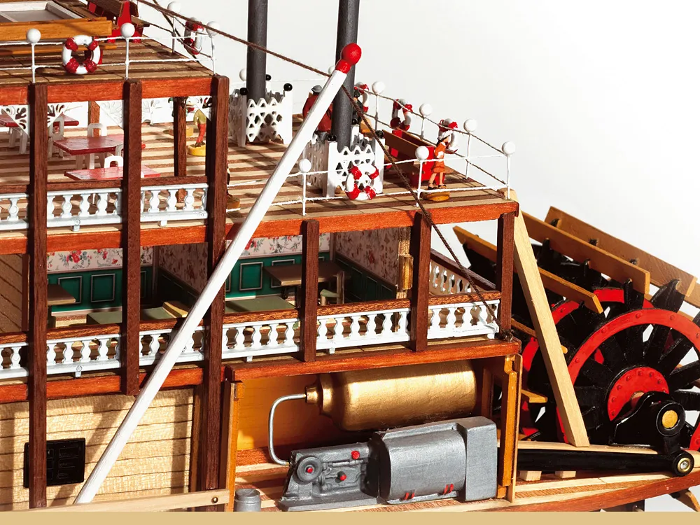 Mississippi (Колесный пароход) + (Стартовый набор инструментов)