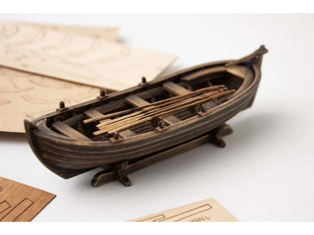 Шлюпка XVI века, 95мм
