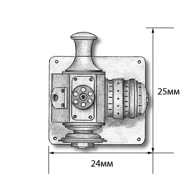 Современная электрическая лебедка, металл, 24х25 мм Современная электрическая лебедка, металл, 24х25 мм