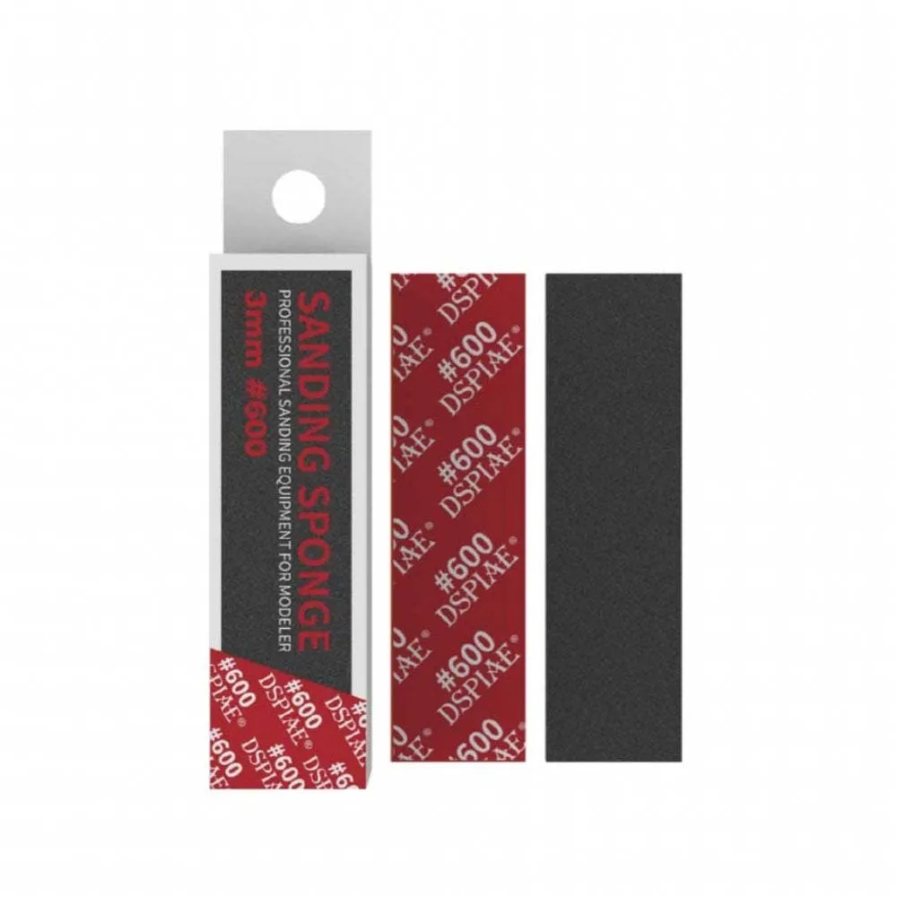 Шлифовальная губка 3 мм, зернистость 600, 5 шт Шлифовальная губка 3 мм, зернистость 600, 5 шт