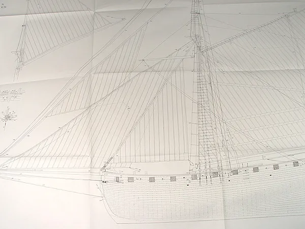 Le Cerf 1779-1780 + чертежи Le Cerf 1779-1780 + чертежи