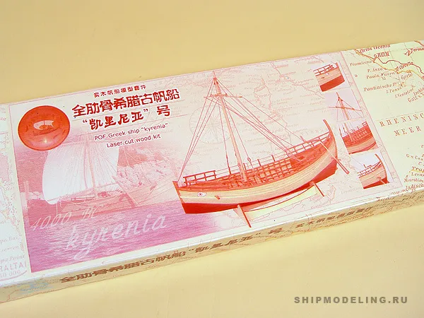 модель корабля для сборки Greek Ship Kyrenia